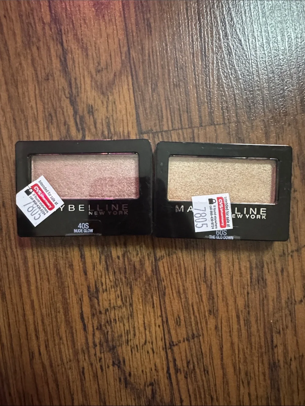 Maybelline Nude Glow & The Gold Down Single Eyeshadow Duo C1.RBk.M